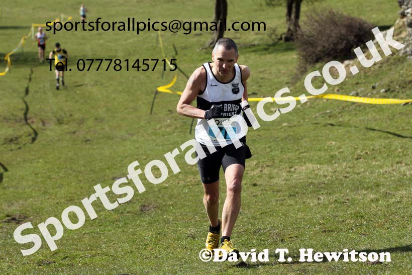 Masters men 2021 NECAA Cross Country Relays, Thornley Farm, Peterlee, Saturday, April 10th. Photo: David T. Hewitson/Sports for All Pics